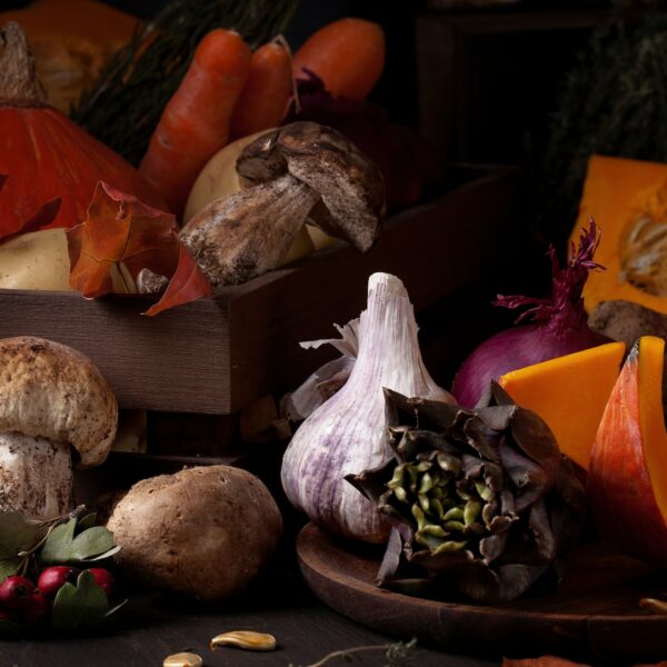 Autumn vegetables. Seasonal organic food