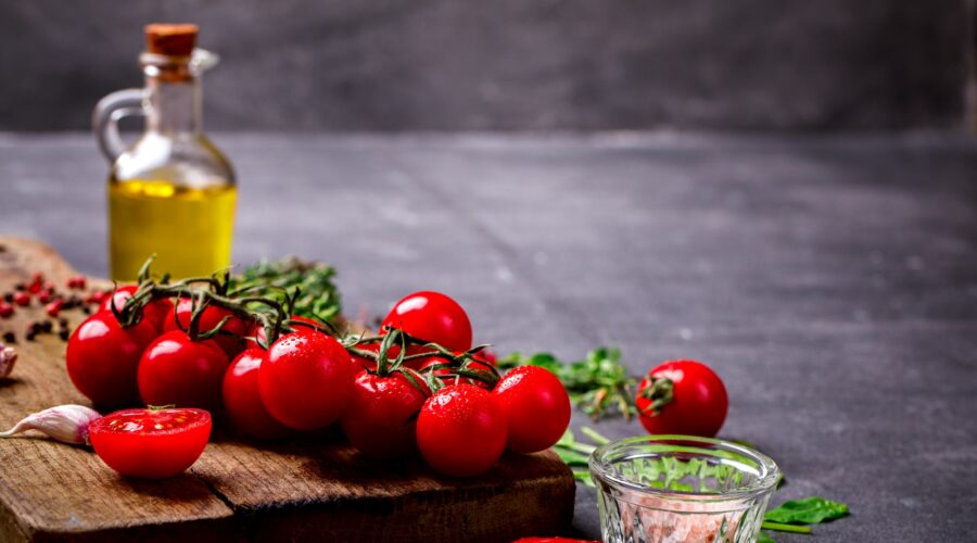 Organic vegetarian ingredients.Healthy food, or diet nutrition concept.